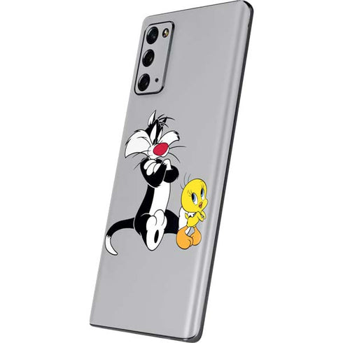 Looney Tunes Sylvester Tweety Bird Crossed Arms Galaxy Note20 5G Skin